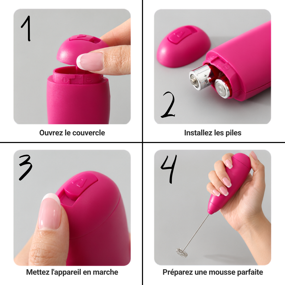 Mousseur rose fushia ❤️