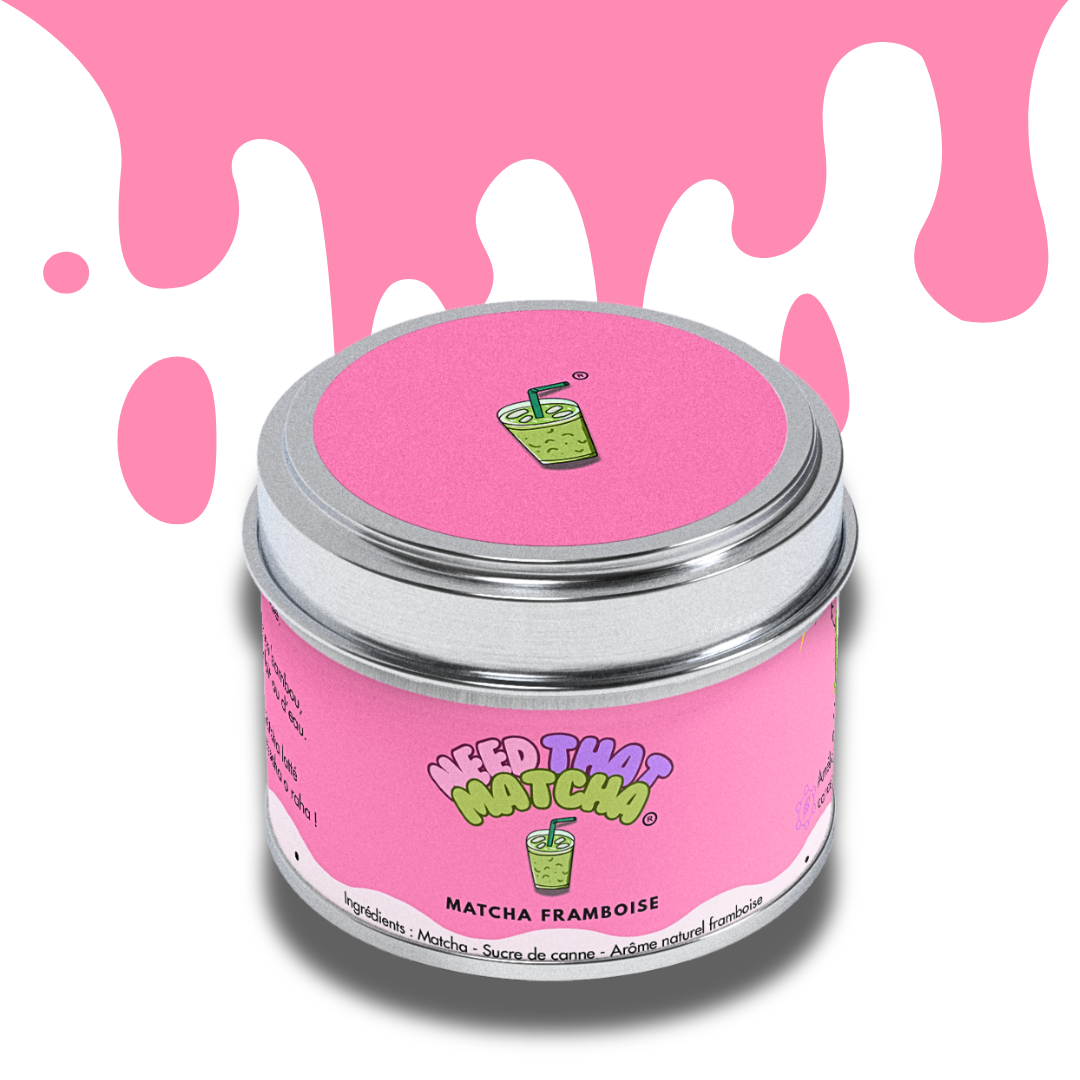 Matcha Framboise 40g