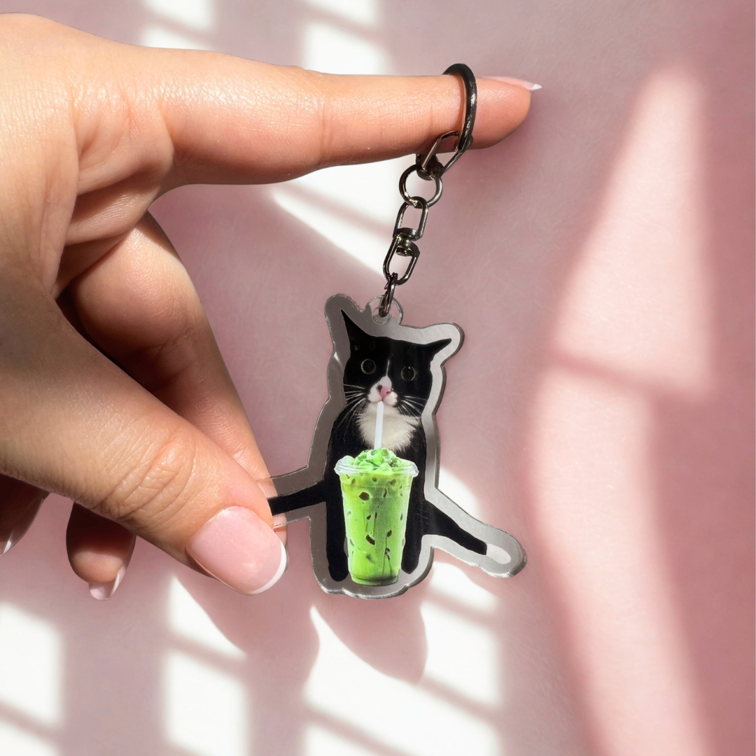 Porte clés / Charm Matcha